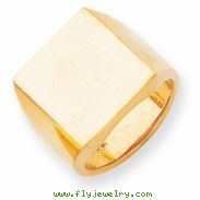 14k Men's Signet Ring