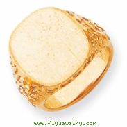 14k Men's Signet Ring