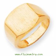 14k Men's Signet Ring