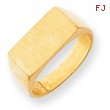 14k Men's Signet Ring