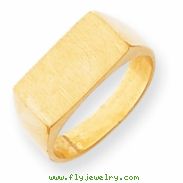 14k Men's Signet Ring