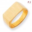 14k Men's Signet Ring