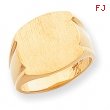 14k Men's Signet Ring