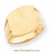 14k Men's Signet Ring