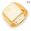 14k Men's Signet Ring