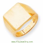 14k Men's Signet Ring