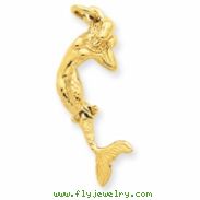 14k Mermaid Charm