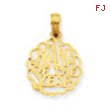 14K Nana of the Year Pendant