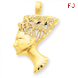 14k Nefertiti Charm