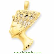 14k Nefertiti Charm