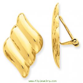 14k Non-pierced Fancy Earrings