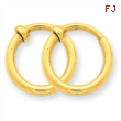 14k Non-Pierced Hoop Earrings