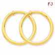 14k Non-Pierced Hoop Earrings