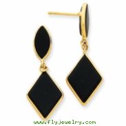 14k Onyx Dangle Earrings