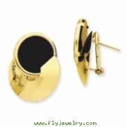 14k Onyx Fancy Earrings