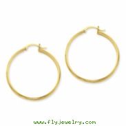 14k Polished Hoop Earring