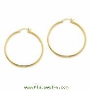 14k Polished Hoop Earring