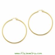 14k Polished Hoop Earring