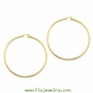 14k Polished Hoop Earring