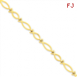 14k Religious Icthus (Fish) Bracelet