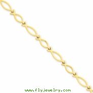 14k Religious Icthus (Fish) Bracelet