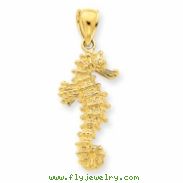 14k Sea Horse Pendant