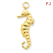 14k Seahorse Pendant