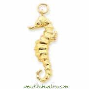 14k Seahorse Pendant