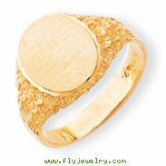 14k Signet Ring