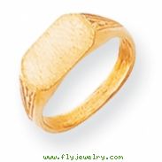 14k Signet Ring