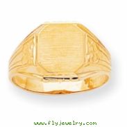14k Signet Ring
