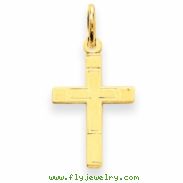 14k Small Cross Charm