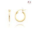 14K Small Hoop Earrings