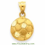 14k Soccer Ball Charm