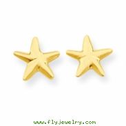 14k Star Post Earrings