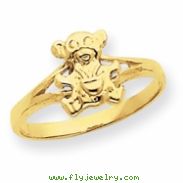 14k Teddy Bear Baby Ring