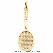 14k Tennis Racquet Charm