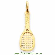 14k Tennis Racquet Charm
