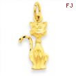 14k Tom Cat Charm