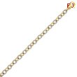 14K Two-Tone Gold 6.5mm Fancy Link Bracelet