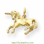 14k Unicorn Charm