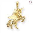 14k Unicorn Charm