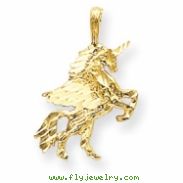 14k Unicorn Charm