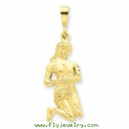 14k Virgo Zodiac Charm