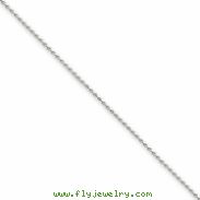 14k WG 1mm Solid D/C Spiga Chain