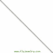 14k WG 1mm Solid D/C Spiga Chain