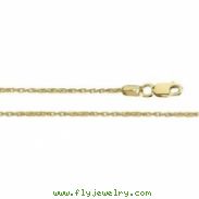 14K White  Wheat Chain