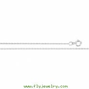 14K White 20 IN Rope Chain