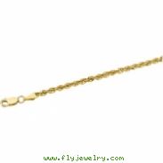 14K White BULK 03.00 MM ROPE CHAIN (REPLACING CH508) 03.00 Mm Rope Chain