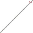 14K White Gold 0.70mm Box Chain